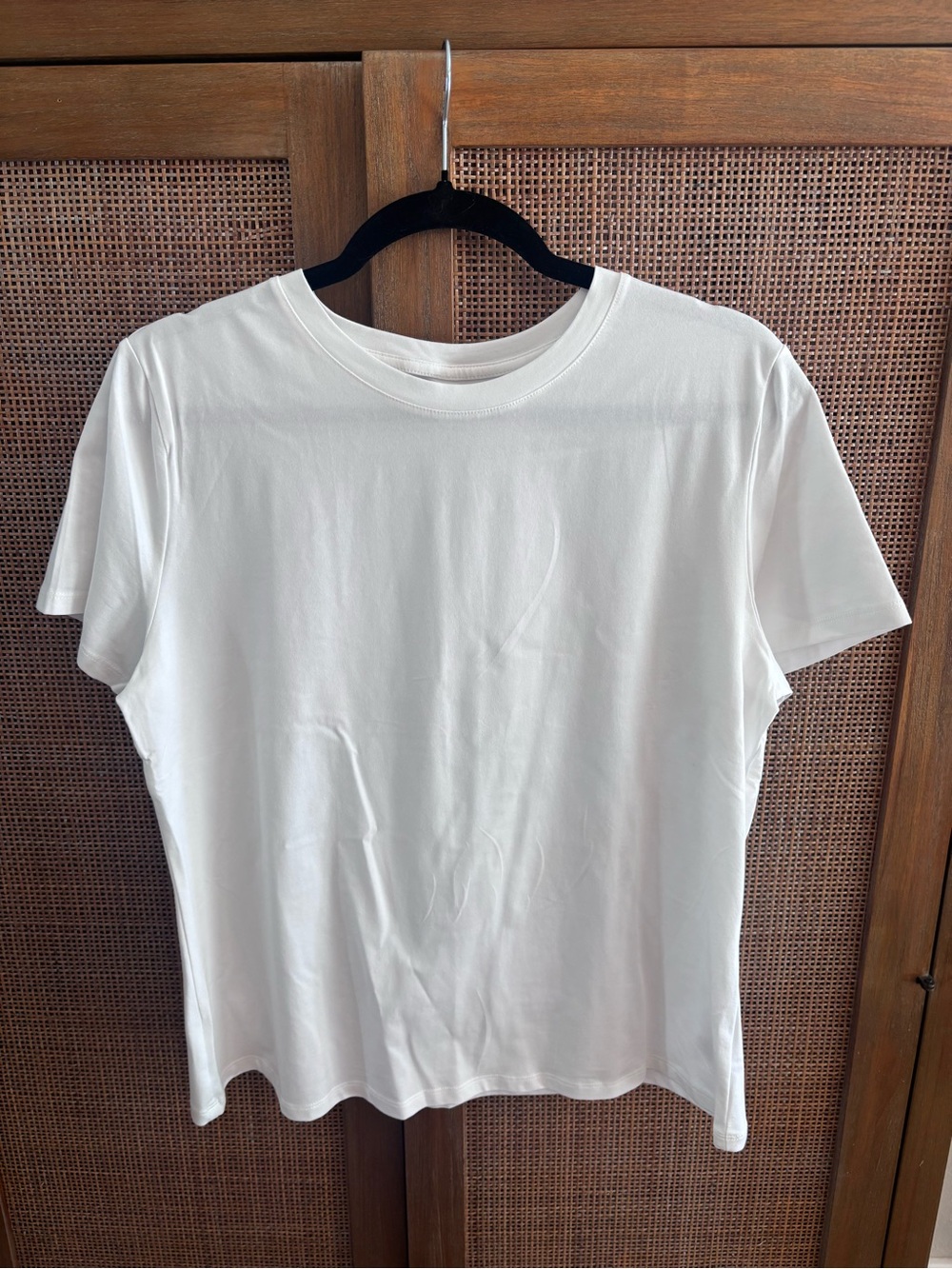 LOT White and Blue A New Day Classic Women's Short Sleeve Tee